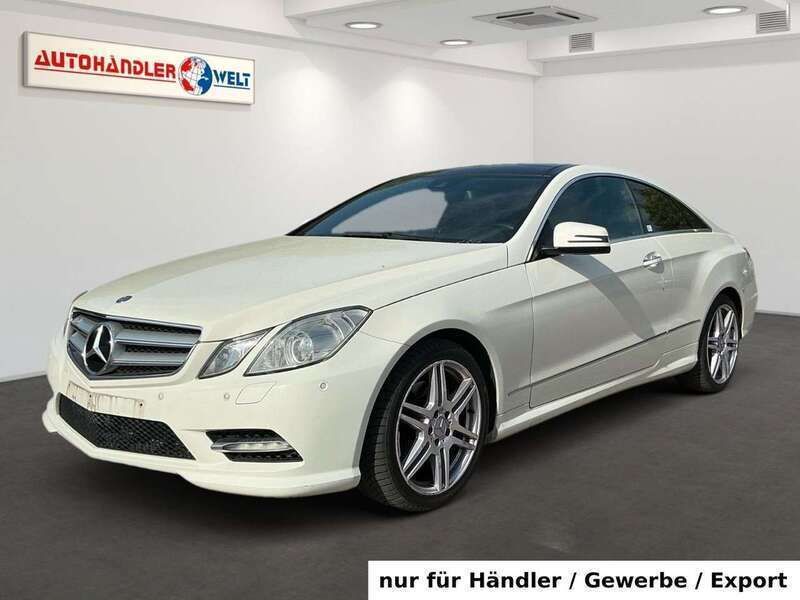 Weiß Gebraucht 2012 Mercedes E250 AMG Coupé | 9.999 € (Guter Preis) - Bild 1/3