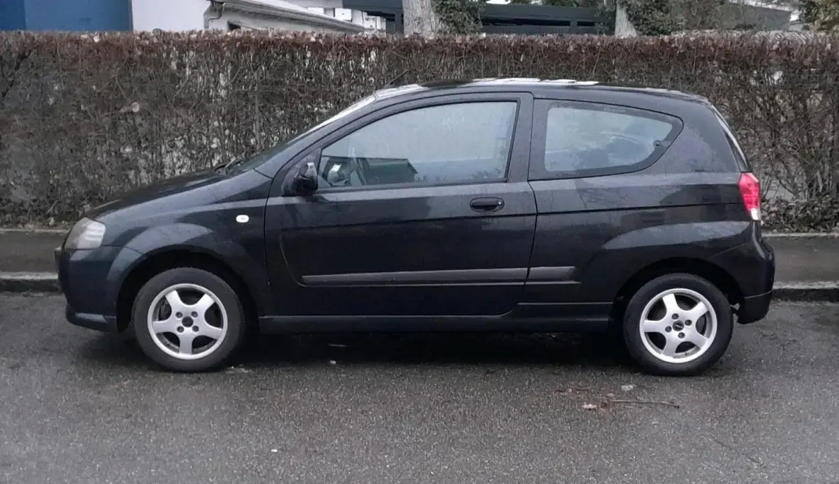 Gebraucht Chevrolet Kalos 72 PS (52 kW) 2007 Schwarz Kleinwagen
