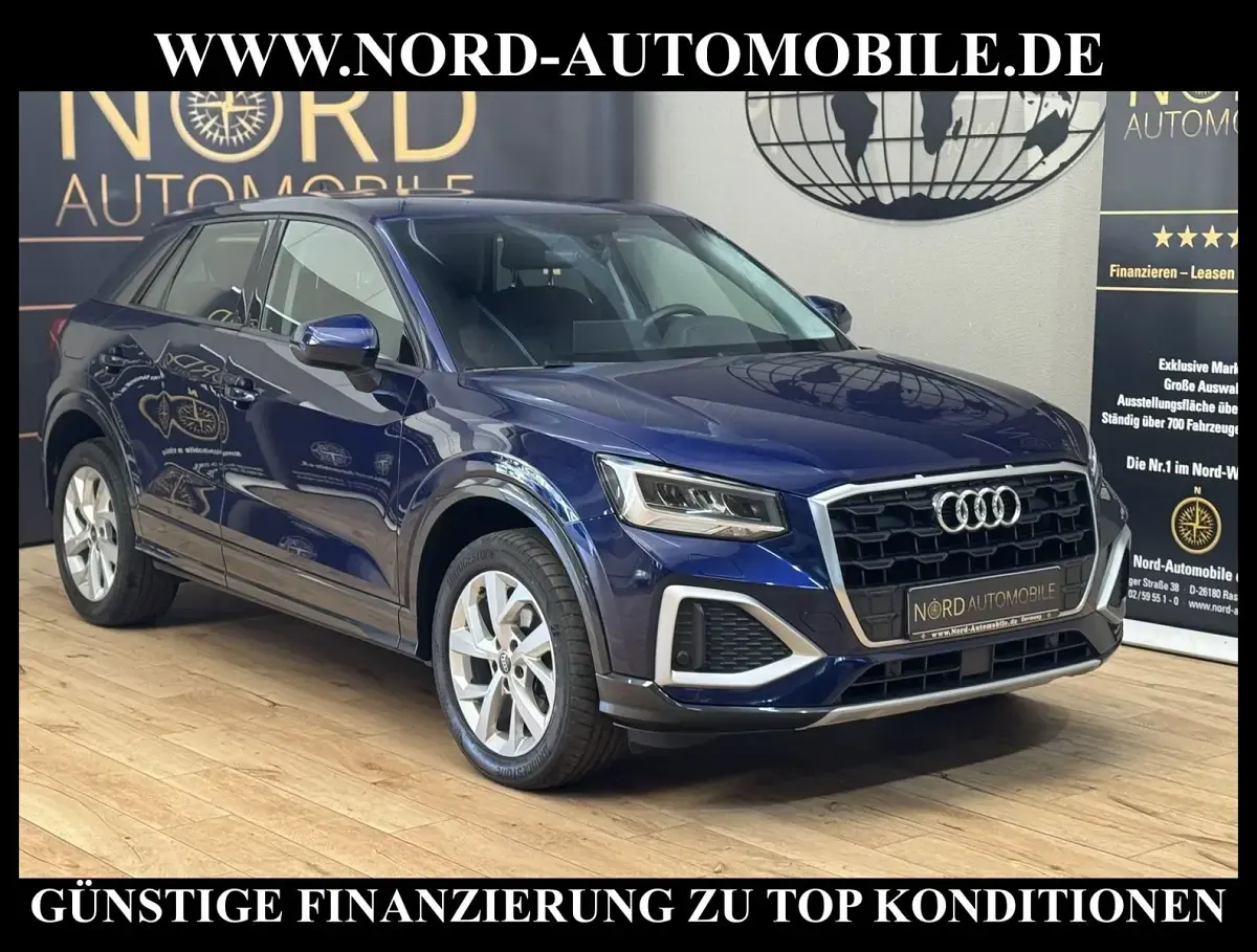 Gebraucht Audi Q2 Advanced Plus 110 PS (80 kW) 2021 Blau SUV