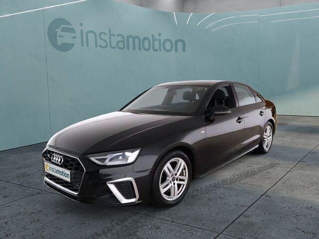 Schwarz Gebraucht 2024 Audi A4 S-Line Limousine | 44.790 € (Teuer) - Bild 1/2