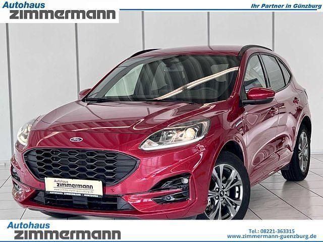 Lucidrot metallic Gebraucht 2021 Ford Kuga ST-Line SUV | 23.290 € (Superpreis) - Bild 1/2