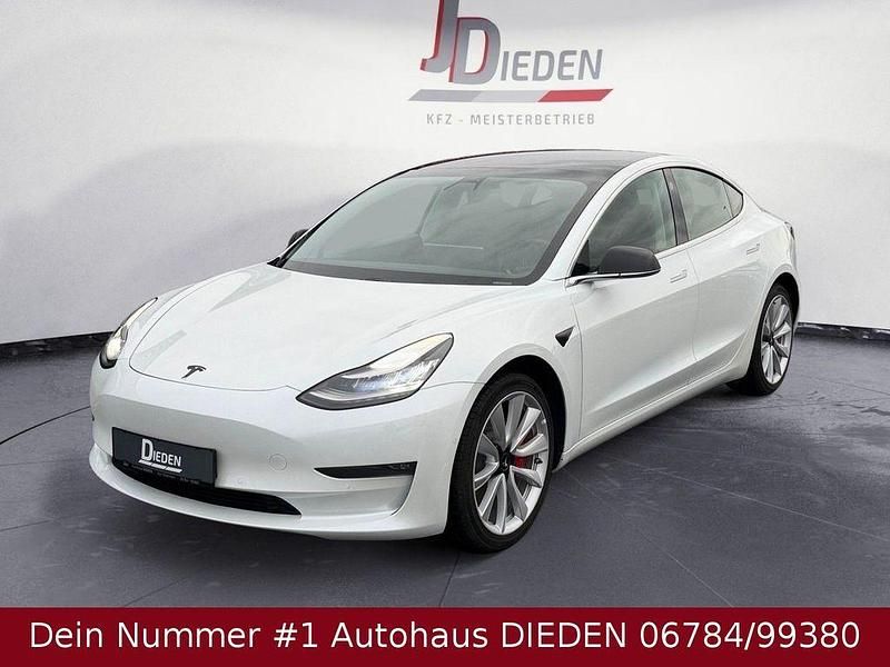 Gebraucht Tesla Model 3 Performance 377 kW (513 PS) 2020 Weiß Limousine