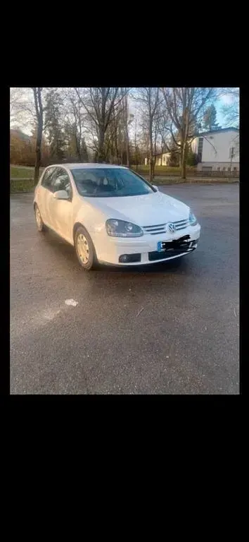 Gebraucht VW Golf VI Comfortline 140 PS (102 kW) 2008 Weiß Kleinwagen