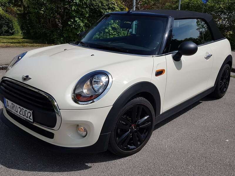 Weiß Gebraucht 2018 Mini One Cabriolet Cabrio | 15.900 € (Fairer Preis) - Bild 1/4