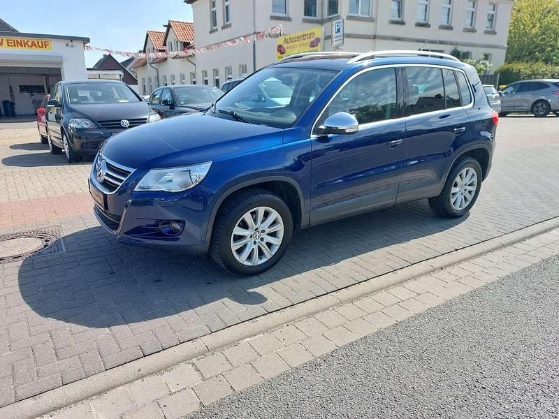 Blau Gebraucht 2008 VW Tiguan Sport SUV | 6.999 € (Fairer Preis) - Bild 1/4