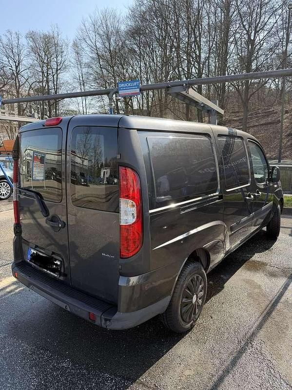 Gebraucht Fiat Doblò 75 PS (55 kW) 2008 Grau Van / Kleinbus
