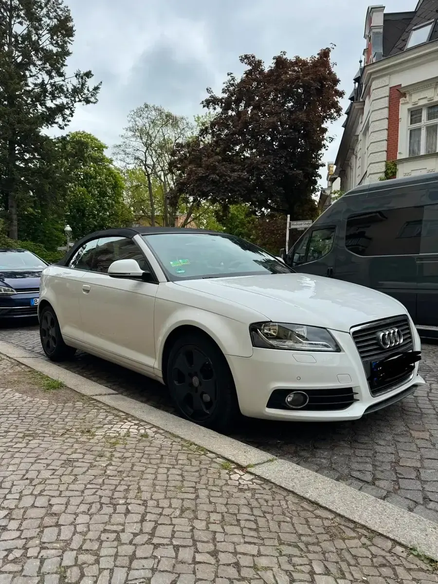 Gebraucht Audi A3 Cabriolet 102 PS (75 kW) 2009 Weiß Cabrio