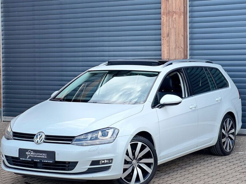 Weiß Gebraucht 2015 VW Golf VII Highline Limousine | 12.999 € (Etwas zu teuer) - Bild 1/4
