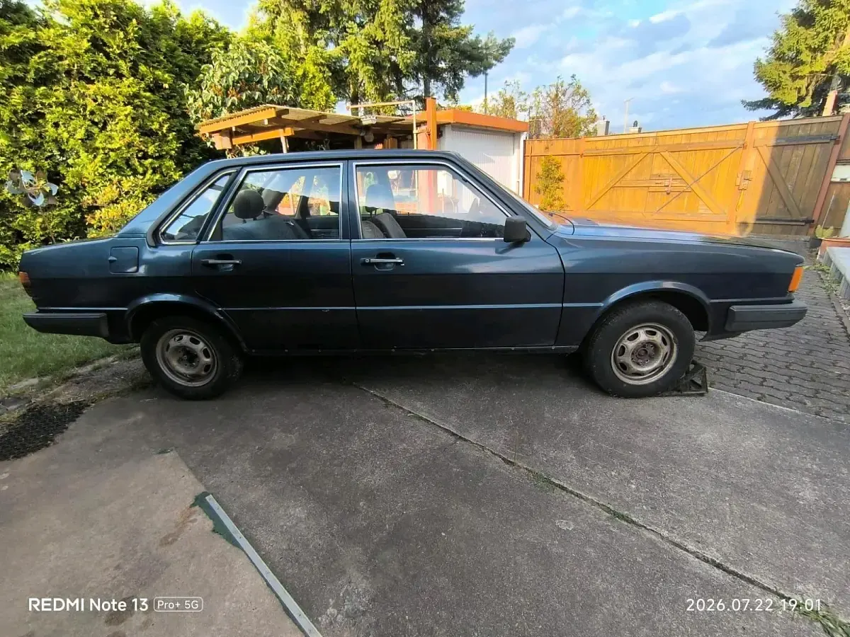 Gebraucht Audi 80 71 PS (52 kW) 1983 Schwarz Limousine