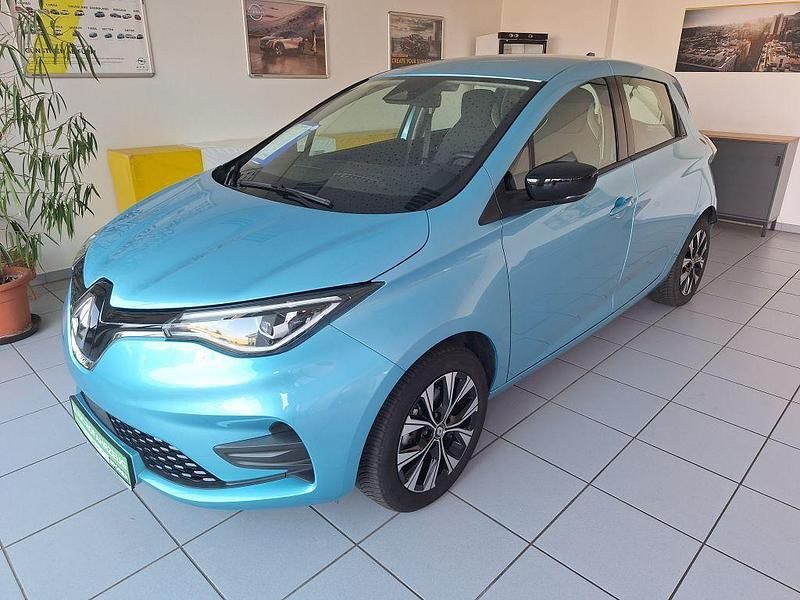 Blau (aquamarinblau metallic) Gebraucht 2022 Renault Zoe Evolution Kleinwagen | 18.450 € (Teuer) - Bild 1/4