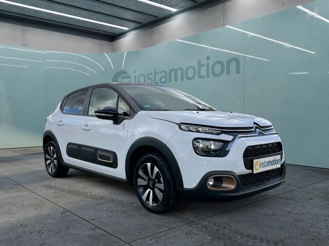Weiß Gebraucht 2022 Citroën C3 PureTech Kleinwagen | 17.590 € (Teuer) - Bild 1/2