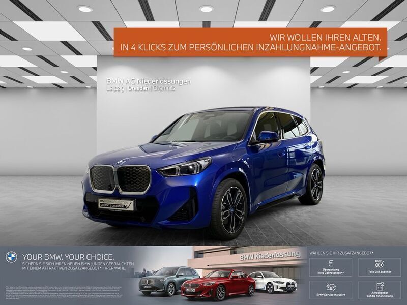 Blau Gebraucht 2024 BMW iX1 M Sport SUV | 46.406 € (Fairer Preis) - Bild 1/2