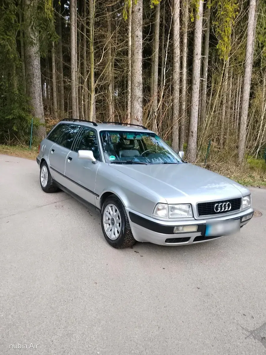 Gebraucht Audi 80 115 PS (84 kW) 1994 Silber Kombi