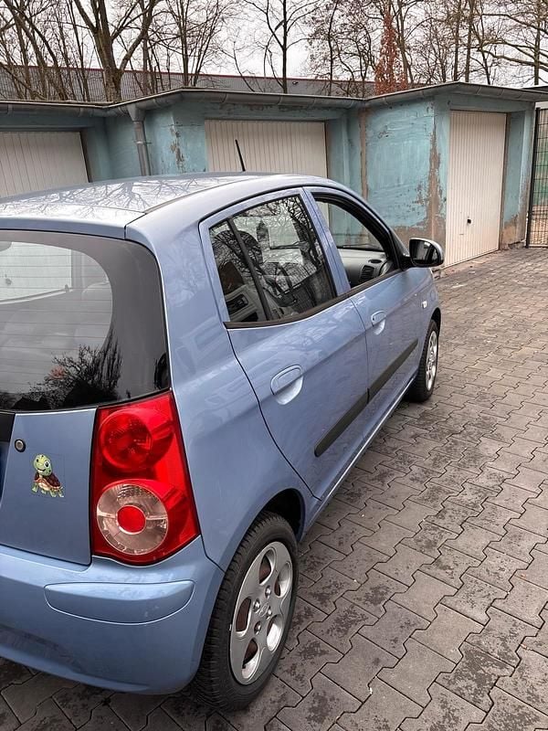 Gebraucht Kia Picanto 69 PS (50 kW) 2010 Blau Kleinwagen