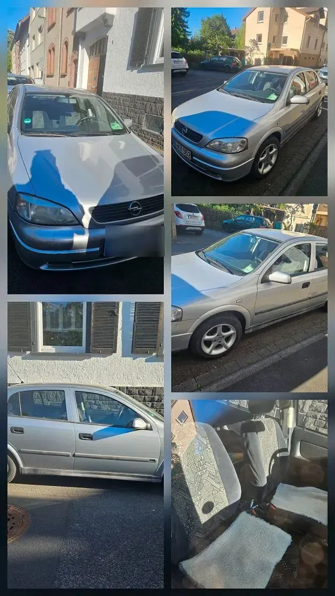 Używany Opel Astra 101 KM (74 kW) 1999 Srebrny Sedan/Limuzyna