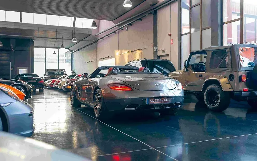 Gebraucht Mercedes SLS AMG AMG 571 PS (419 kW) 2011 Grau Cabrio