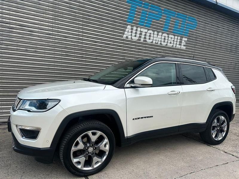 Weiß Gebraucht 2018 Jeep Compass Limited SUV | 15.900 € (Fairer Preis) - Bild 1/4