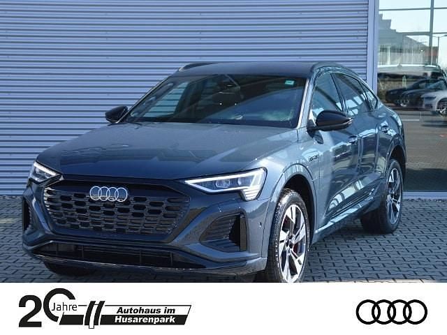 Plasmablau metallic Gebraucht 2024 Audi Q8 Sportback e-tron S-Line SUV | 49.990 € (Superpreis) - Bild 1/4
