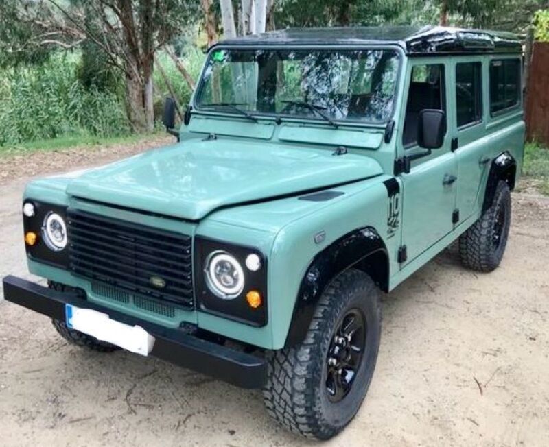 Grün Gebraucht 2000 Land Rover Defender SUV | 59.800 € - Bild 1/4
