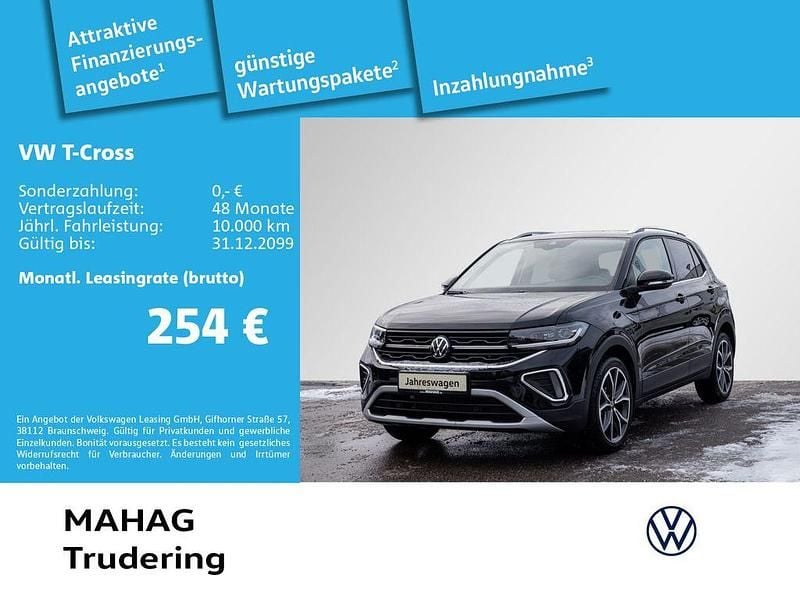 Schwarz Neu 2025 VW T-Cross Style SUV | 24.881 € (Fairer Preis) - Bild 1/2