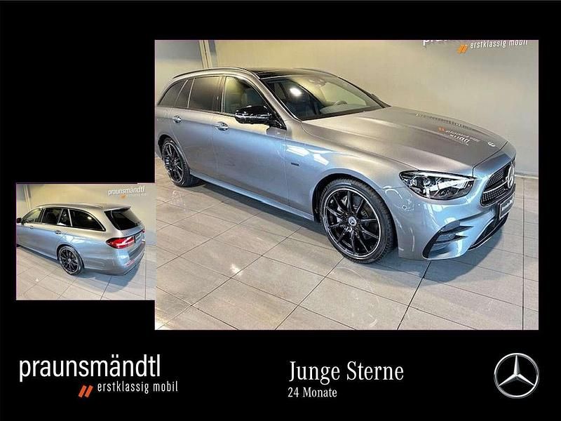 Grau Gebraucht 2024 Mercedes E220 AMG Limousine | 51.900 € (Teuer) - Bild 1/4