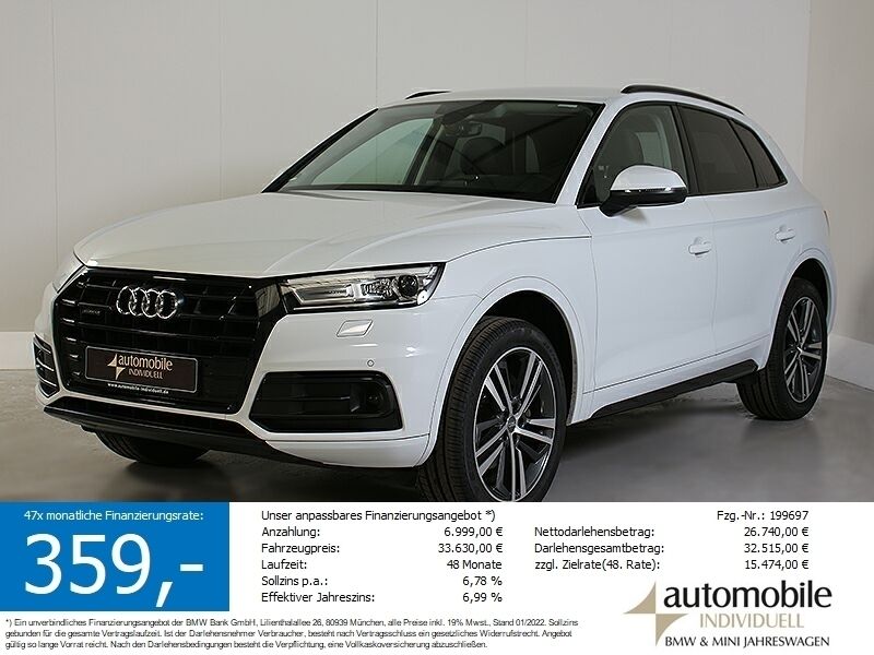 Weiß Gebraucht 2020 Audi Q5 Business SUV | 33.520 € (Guter Preis) - Bild 1/4