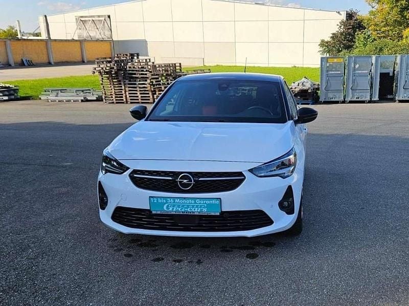 Schneeweiss/olympic/summit wh Gebraucht 2020 Opel Corsa GS Line Kleinwagen | 9.950 € (Superpreis) - Bild 1/4