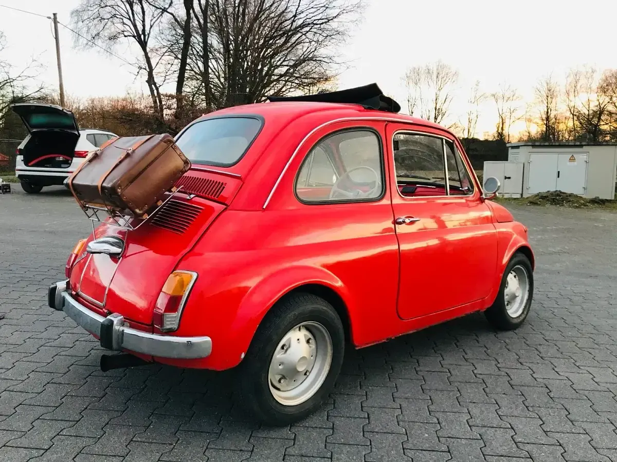 Gebraucht Fiat 500 18 PS (13 kW) 1968 Rot Kleinwagen