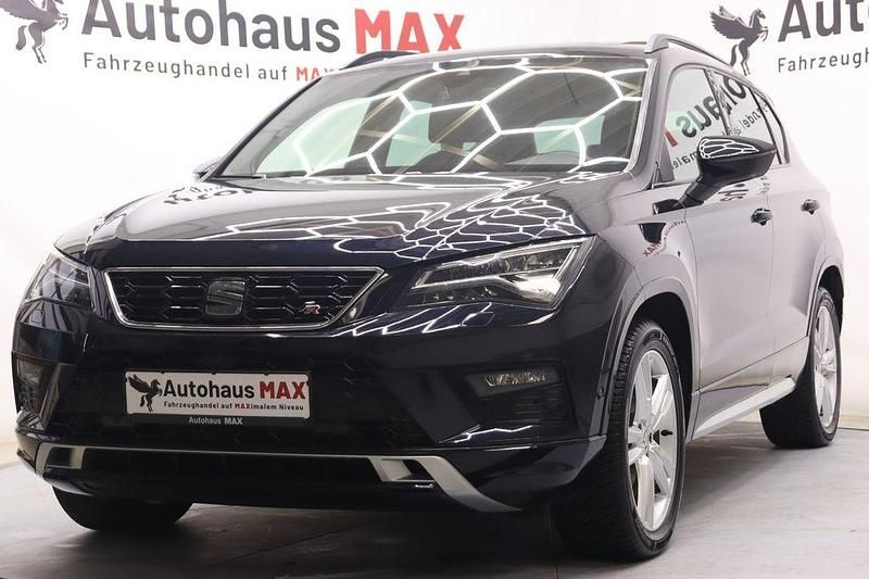 Crystal black Gebraucht 2019 Seat Ateca 4Drive SUV | 24.990 € (Fairer Preis) - Bild 1/4