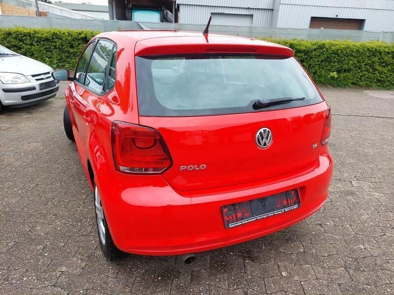 Gebraucht VW Polo Highline 96 PS (70 kW) 2009 Rot Kleinwagen