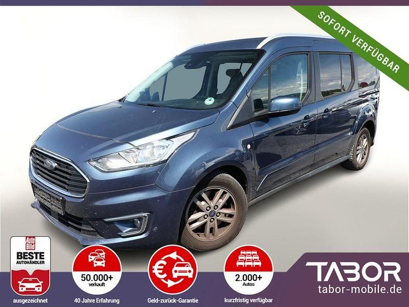 Blau Gebraucht 2018 Ford Grand Tourneo Connect Titanium Van / Kleinbus | 17.588 € (Guter Preis) - Bild 1/4