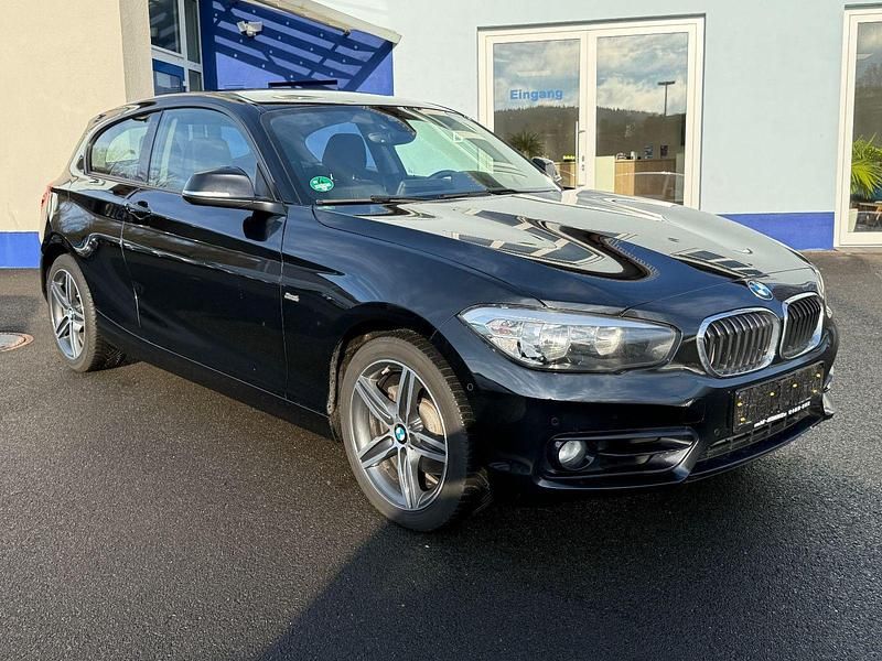 Gebraucht BMW 118 Coupé Sport Line 150 PS (110 kW) 2017 Schwarz Coupé