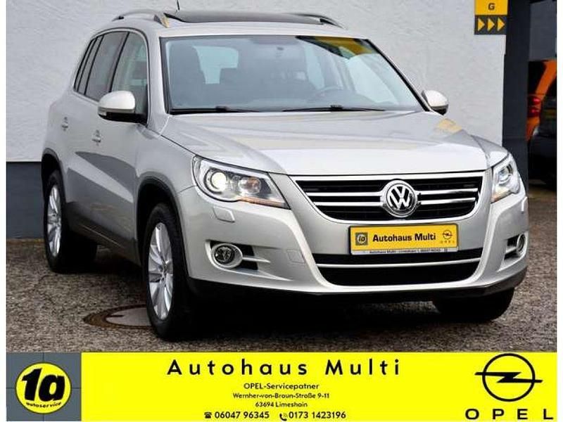 Silver leaf white gold (metallic) Gebraucht 2009 VW Tiguan SUV | 8.900 € (Fairer Preis) - Bild 1/4