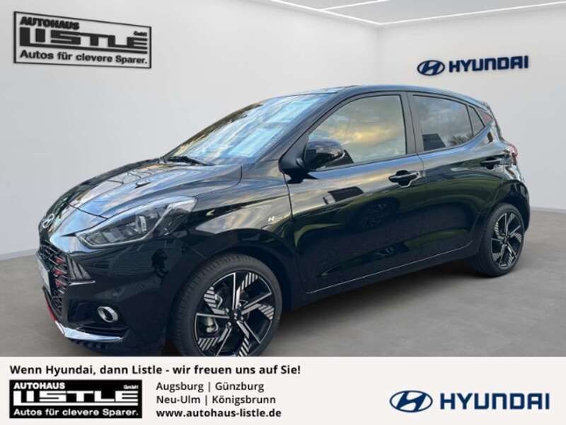 Schwarz Neu 2024 Hyundai i10 N Line Kleinwagen | 19.785 € (Fairer Preis) - Bild 1/4