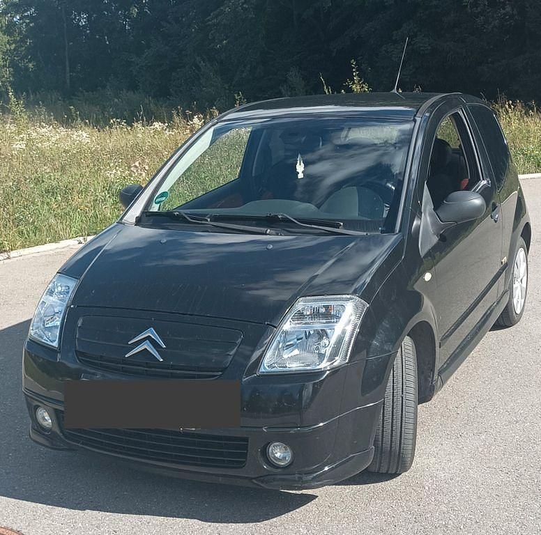 Schwarz Gebraucht 2006 Citroën C2 VTR Sport Kleinwagen | 1.990 € (Etwas zu teuer) - Bild 1/4