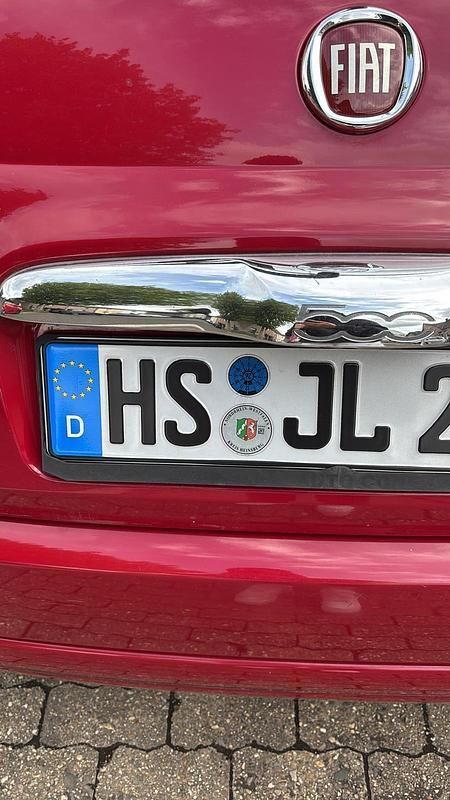 Gebraucht Fiat 500 Pop 101 PS (74 kW) 2008 Rot Kleinwagen