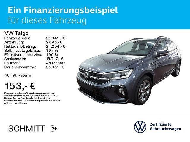 Gebraucht VW Taigo R-line 150 PS (110 kW) 2024 Rauchgrau metallic SUV