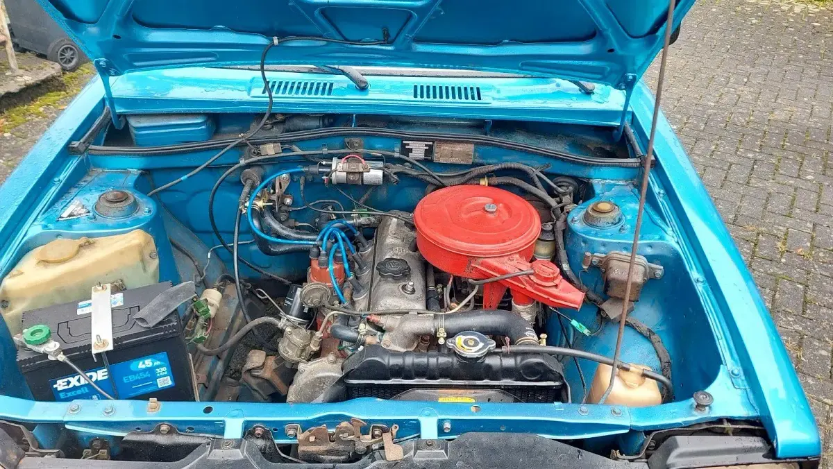 Gebraucht Toyota Starlet 53 PS (38 kW) 1981 Blau Kleinwagen