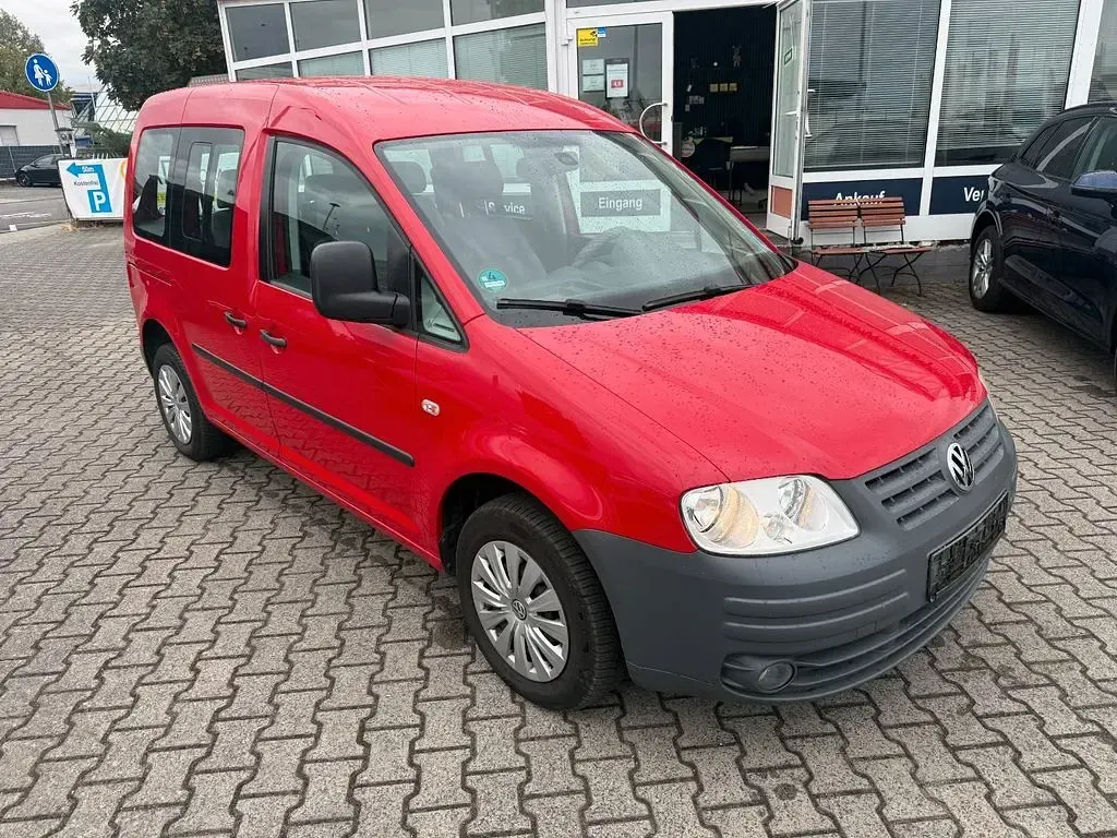 Gebraucht VW Caddy Life 105 PS (77 kW) 2009 Rot Van / Kleinbus