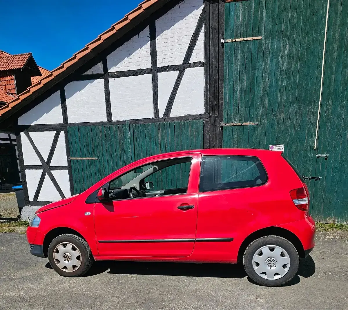 Usata VW Fox 55 CV (40 kW) 2005 Rosso Utilitaria