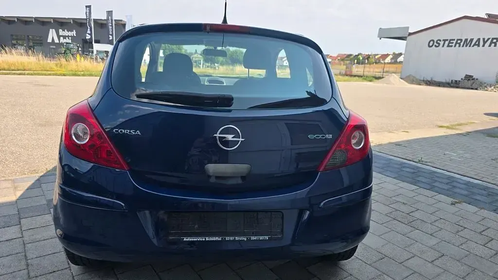 Gebraucht Opel Corsa 60 PS (44 kW) 2009 Blau Kleinwagen