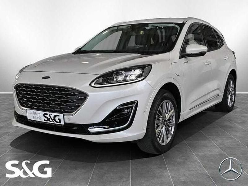 Arktisweiß (metallic) Gebraucht 2022 Ford Kuga SUV | 25.870 € (Fairer Preis) - Bild 1/4
