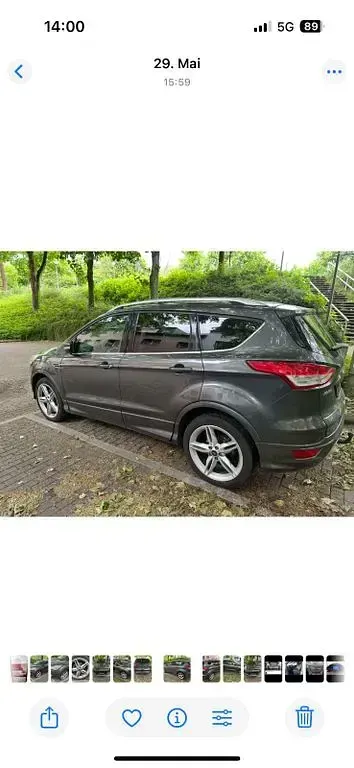 Gebraucht Ford Kuga Individual 179 PS (131 kW) 2015 Grau SUV