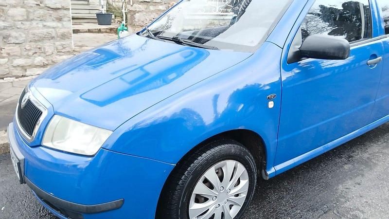 Gebraucht Skoda Fabia 60 PS (44 kW) 2000 Blau Kleinwagen