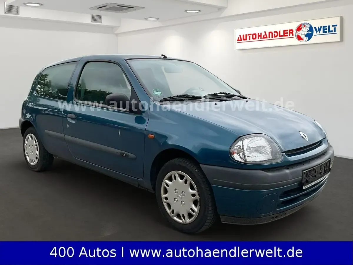 Gebraucht Renault Clio II LIMITED 58 PS (42 kW) 1999 Blau Kleinwagen