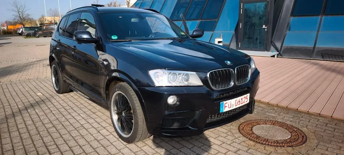 Gebraucht BMW X3 M Sport 184 PS (135 kW) 2012 Schwarz SUV
