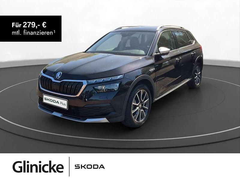 Schwarz magic perleffekt Gebraucht 2022 Skoda Kamiq ScoutLine SUV | 22.880 € (Fairer Preis) - Bild 1/1