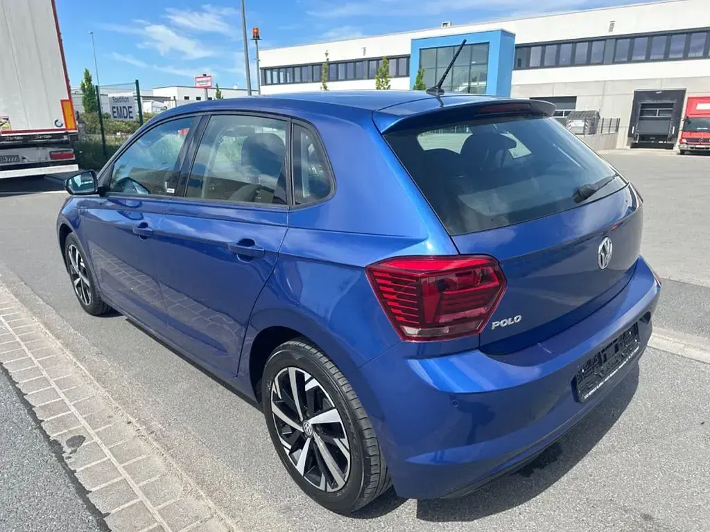 Second-hand VW Polo 95 CP (69 kW) 2019 Albastru Hatchback