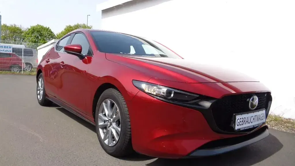 Usata Mazda 3 Selection 122 CV (89 kW) 2019 Rosso Berlina