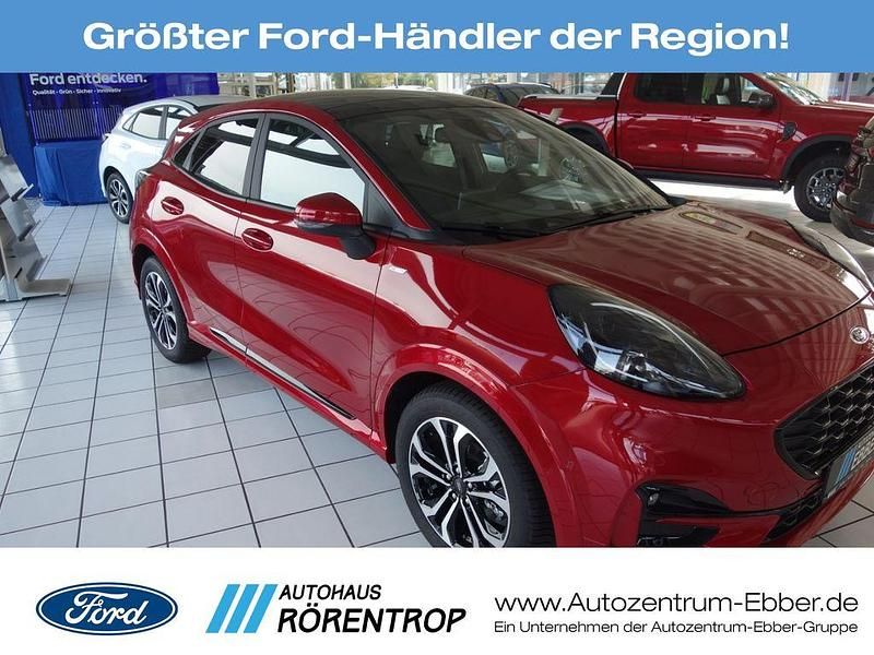 Rot Gebraucht 2024 Ford Puma Gen-E ST-Line X SUV | 29.978 € - Bild 1/4